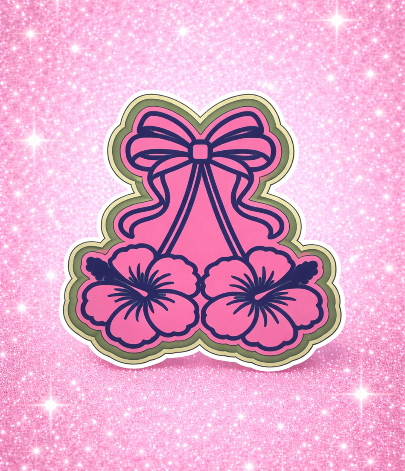 Hibiscus cherries PNG