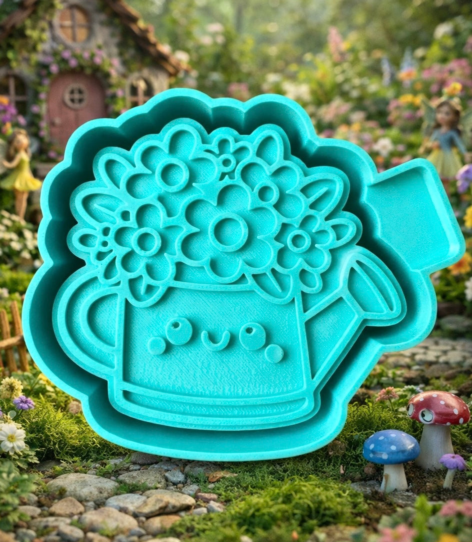 Floral watering can 