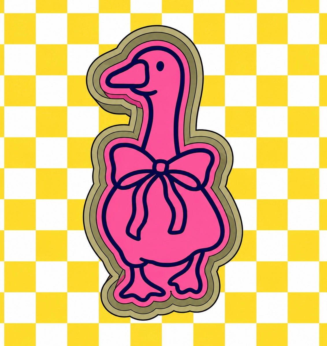 Cute goose