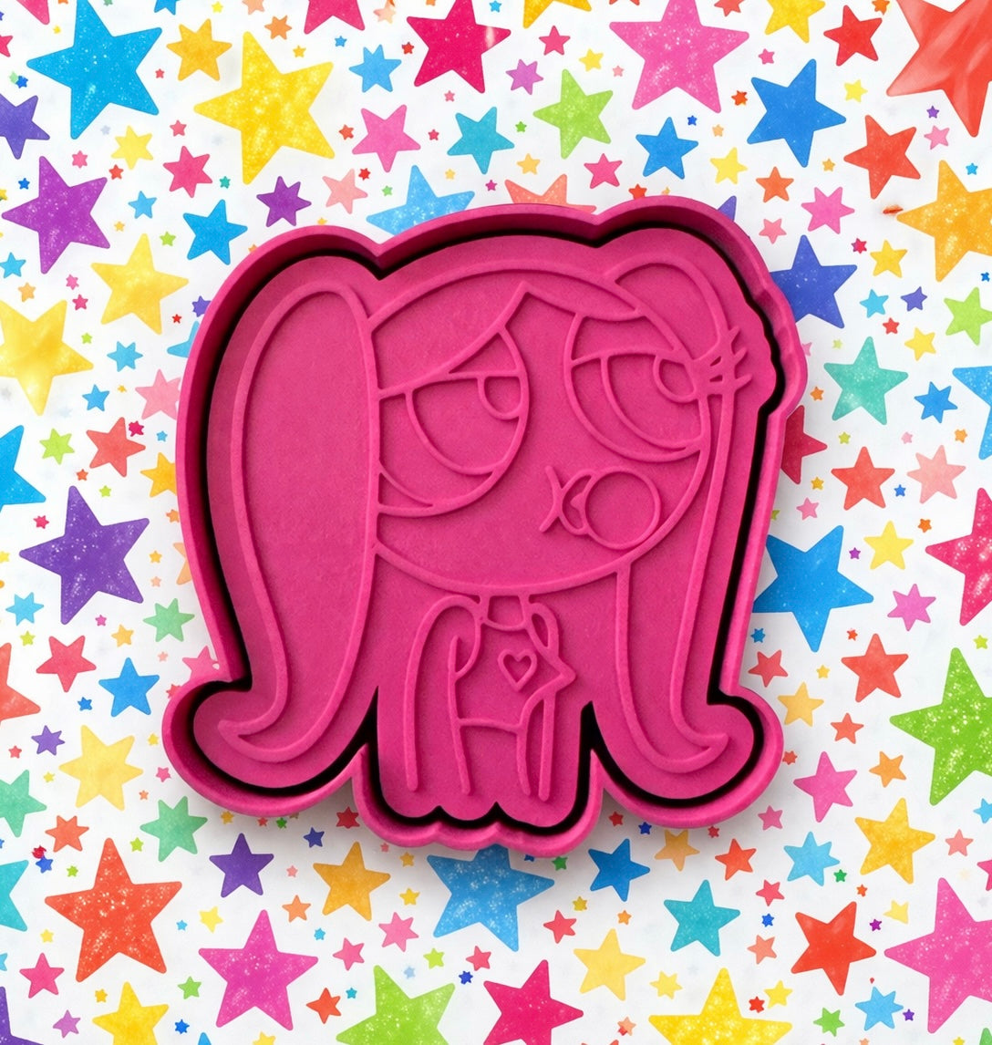 Bubblegum girl bubbles character