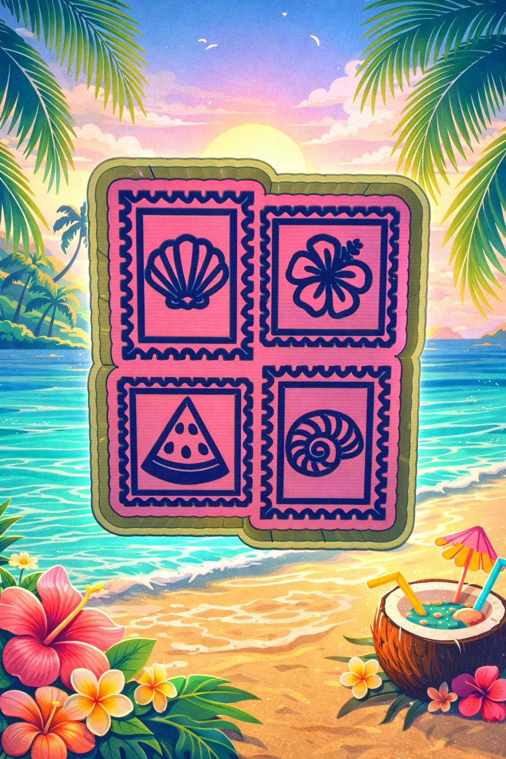 Summer stamps