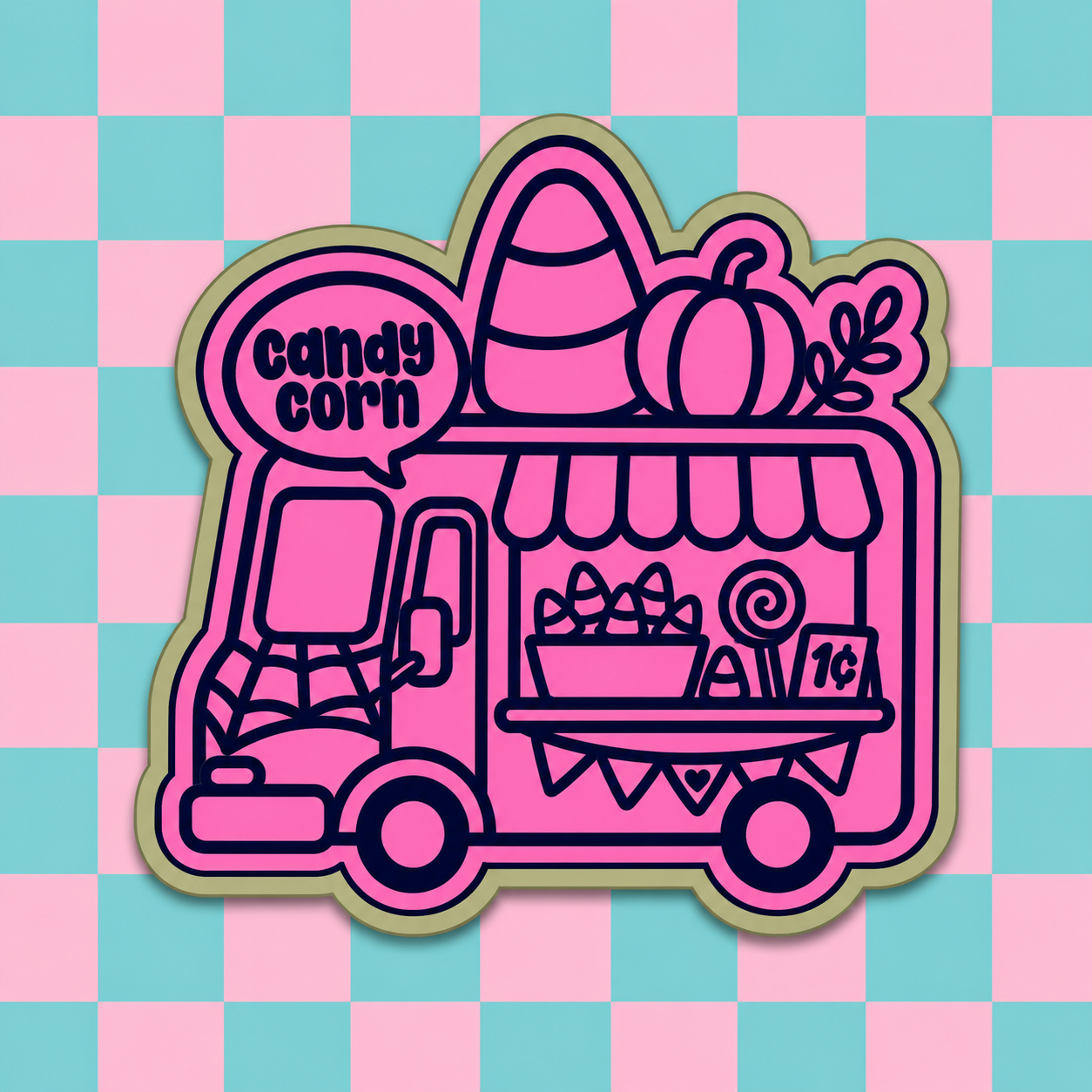 Candy corn Truck