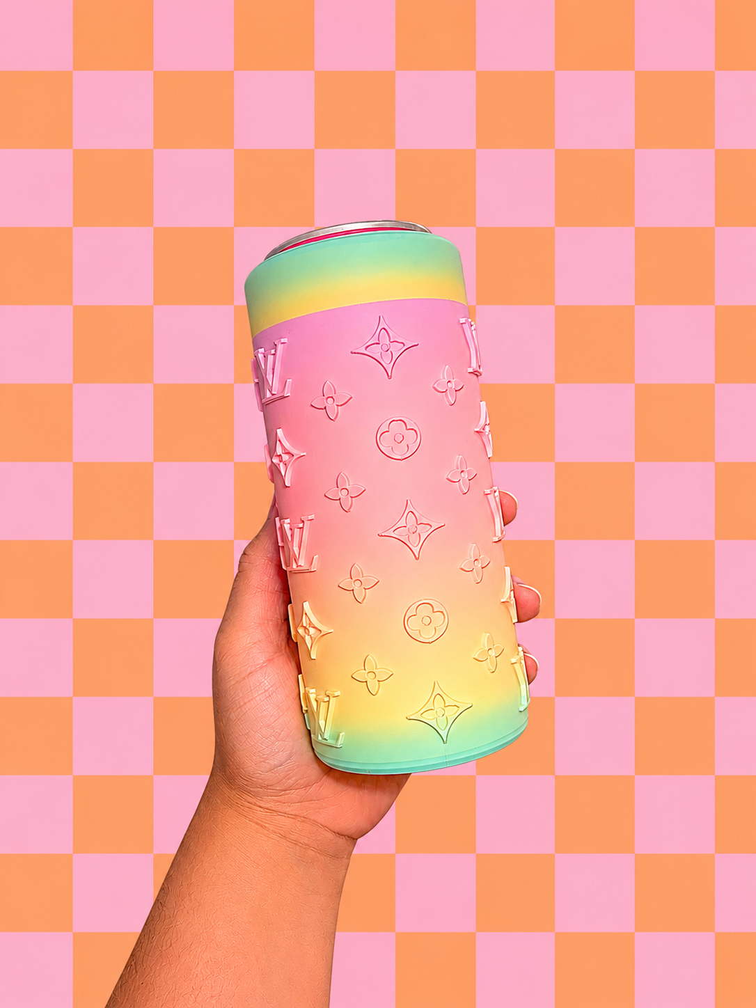Slim can koozie