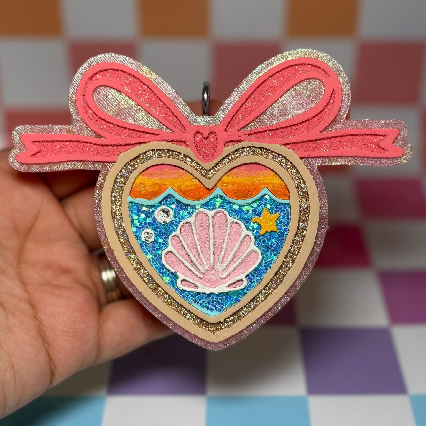 Coastal Seashell locket