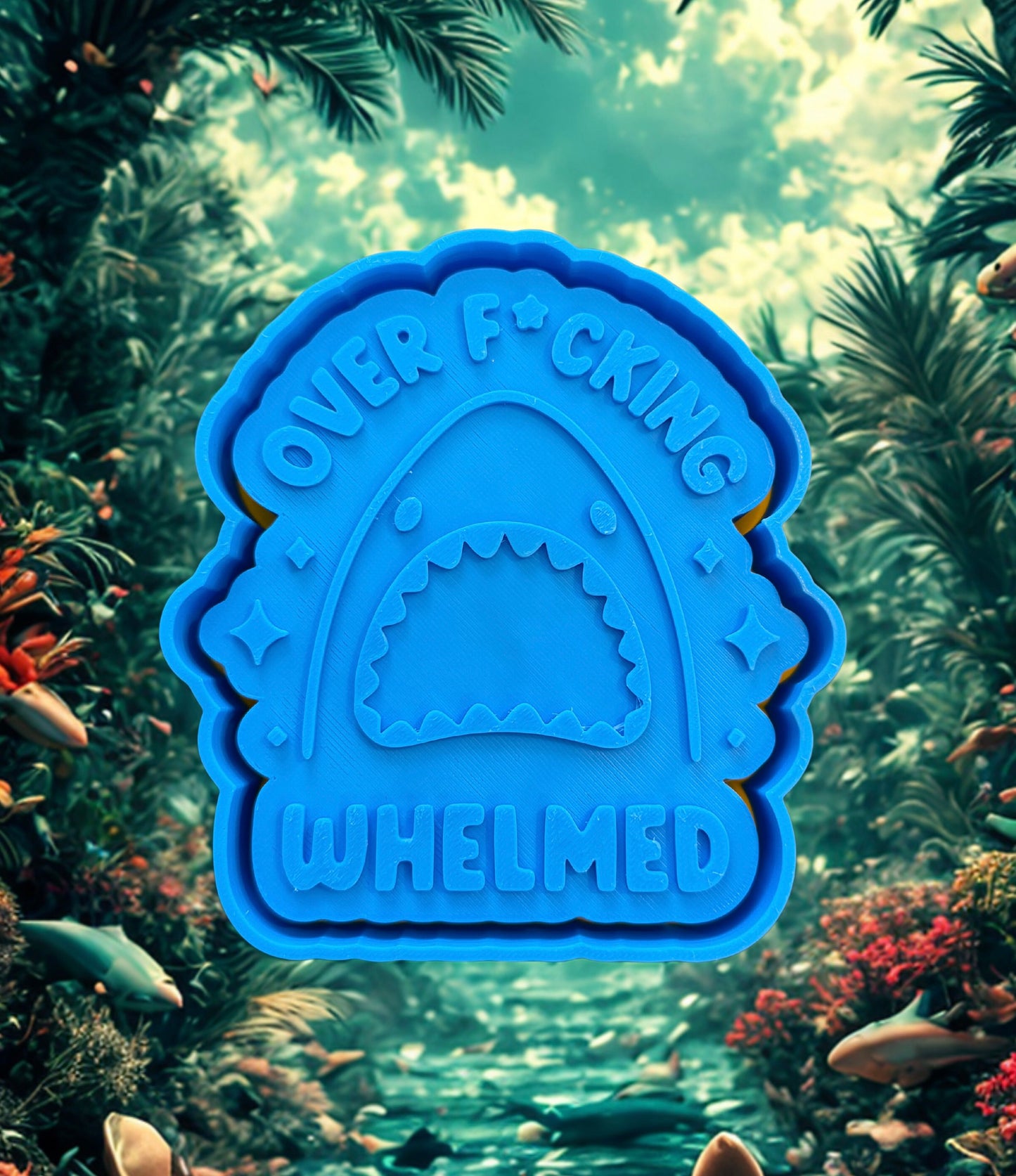 overwhelmed shark