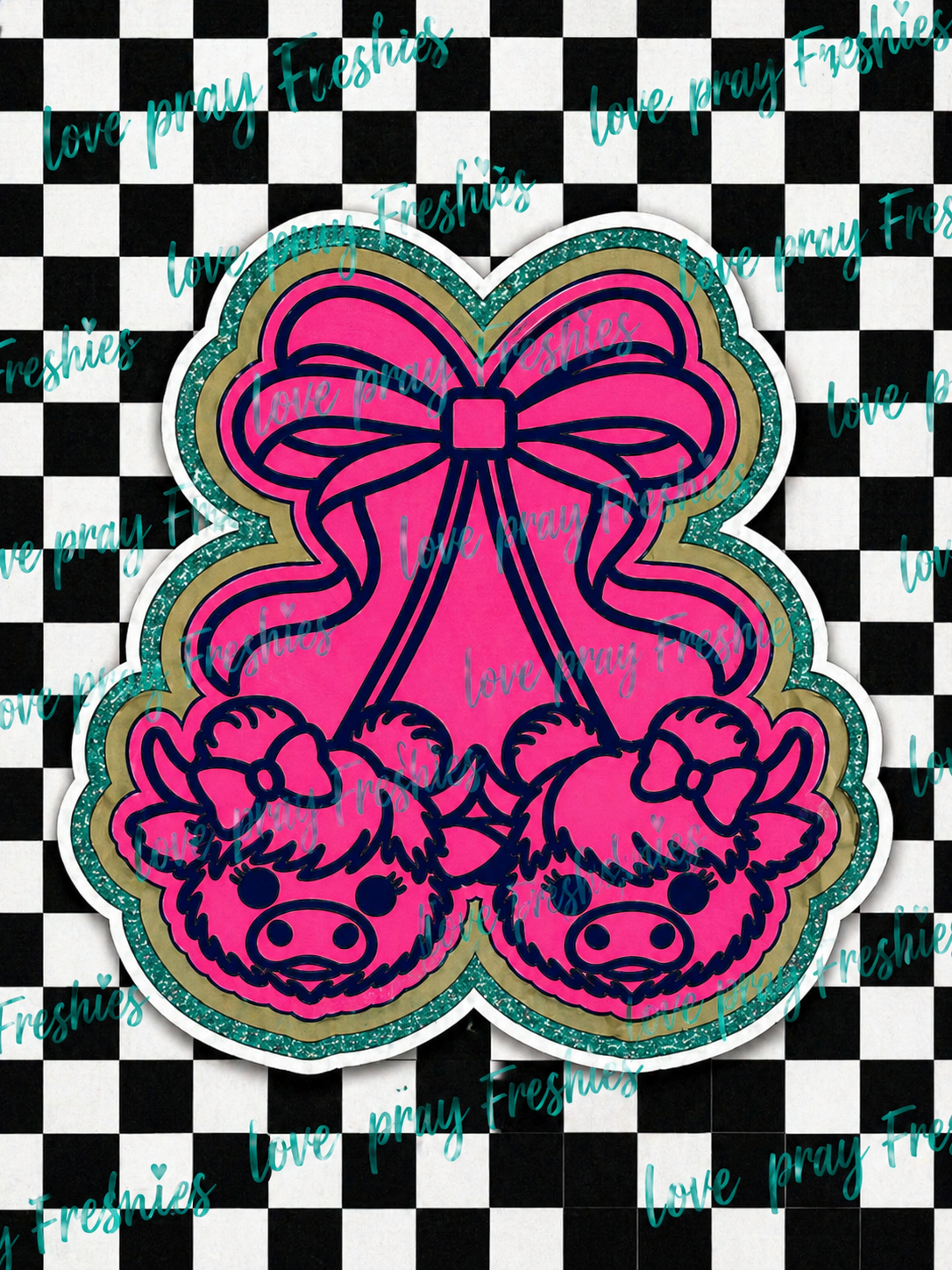 Space buns cherries PNG
