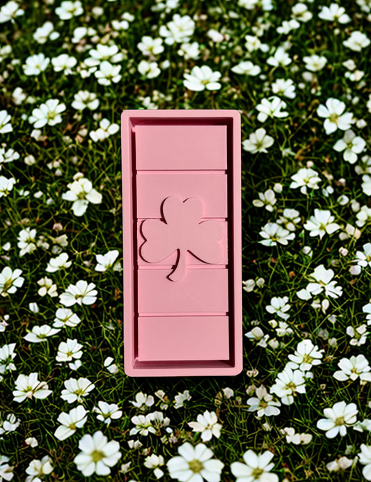 Clover snap bar wax melt mold