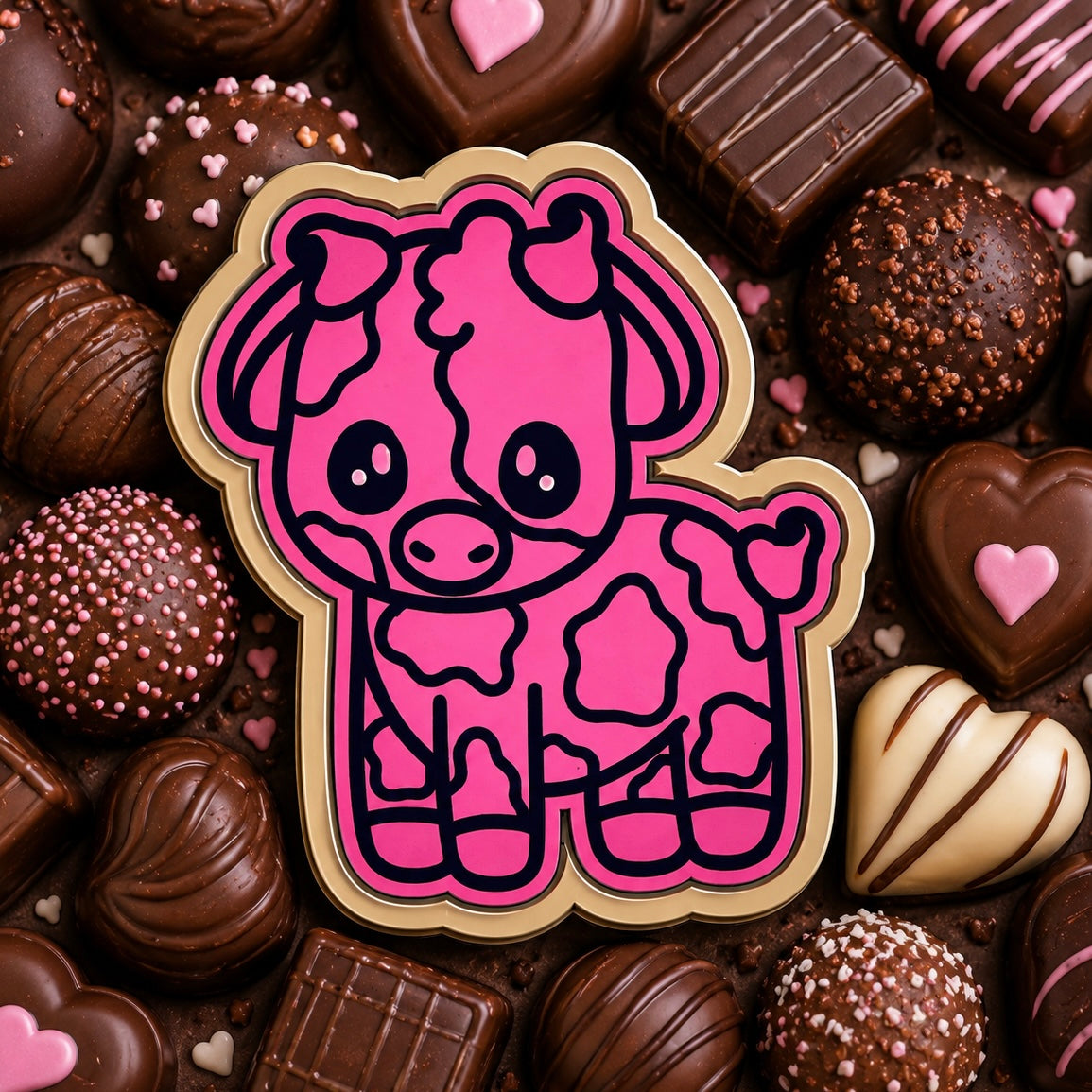 Chocolate cow
