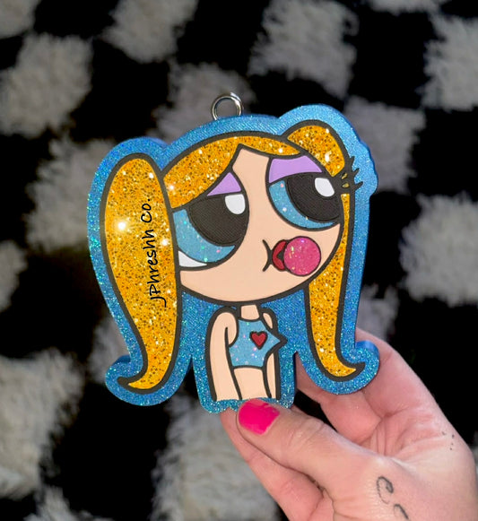 Bubblegum girl bubbles character