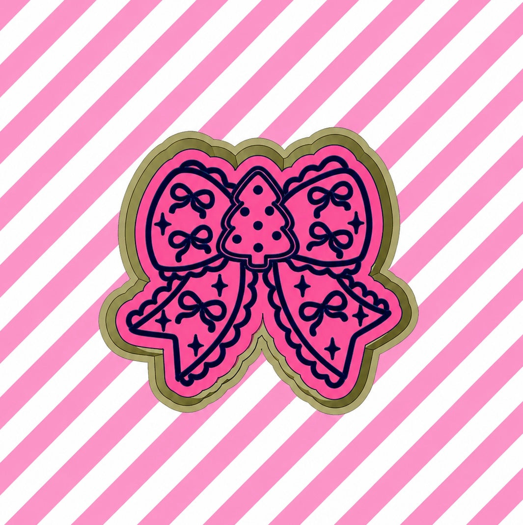 Christmas tree bow ￼
