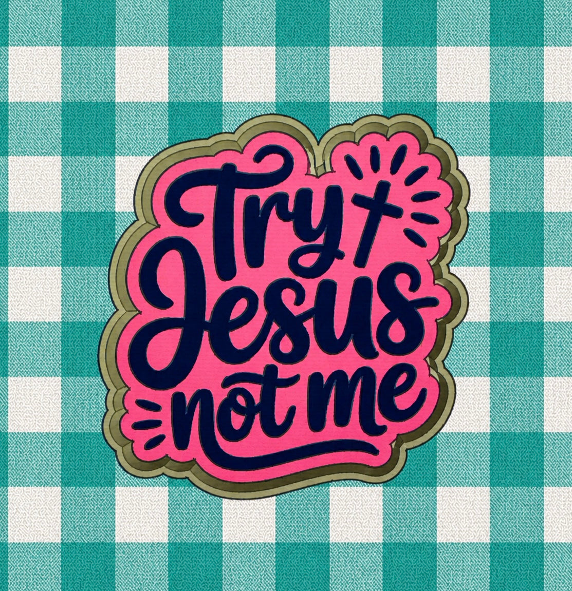 Try Jesus not me