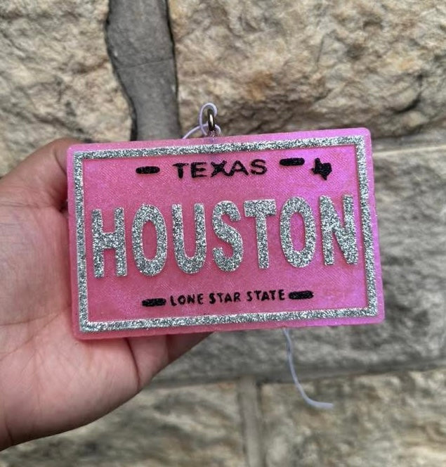 Houston, Texas license plate