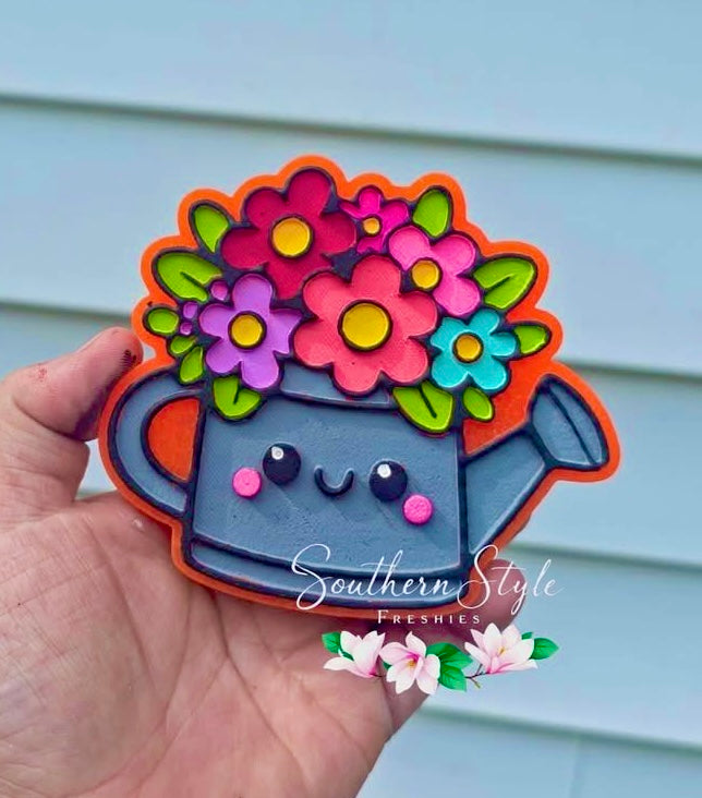 Floral watering can ￼
