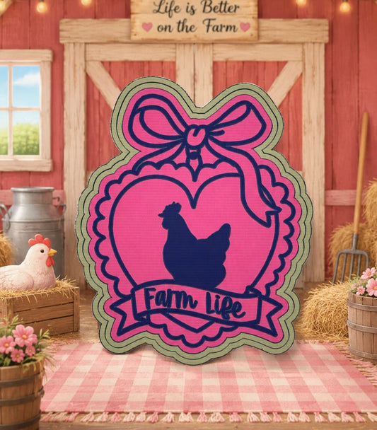 Chicken farm life ￼