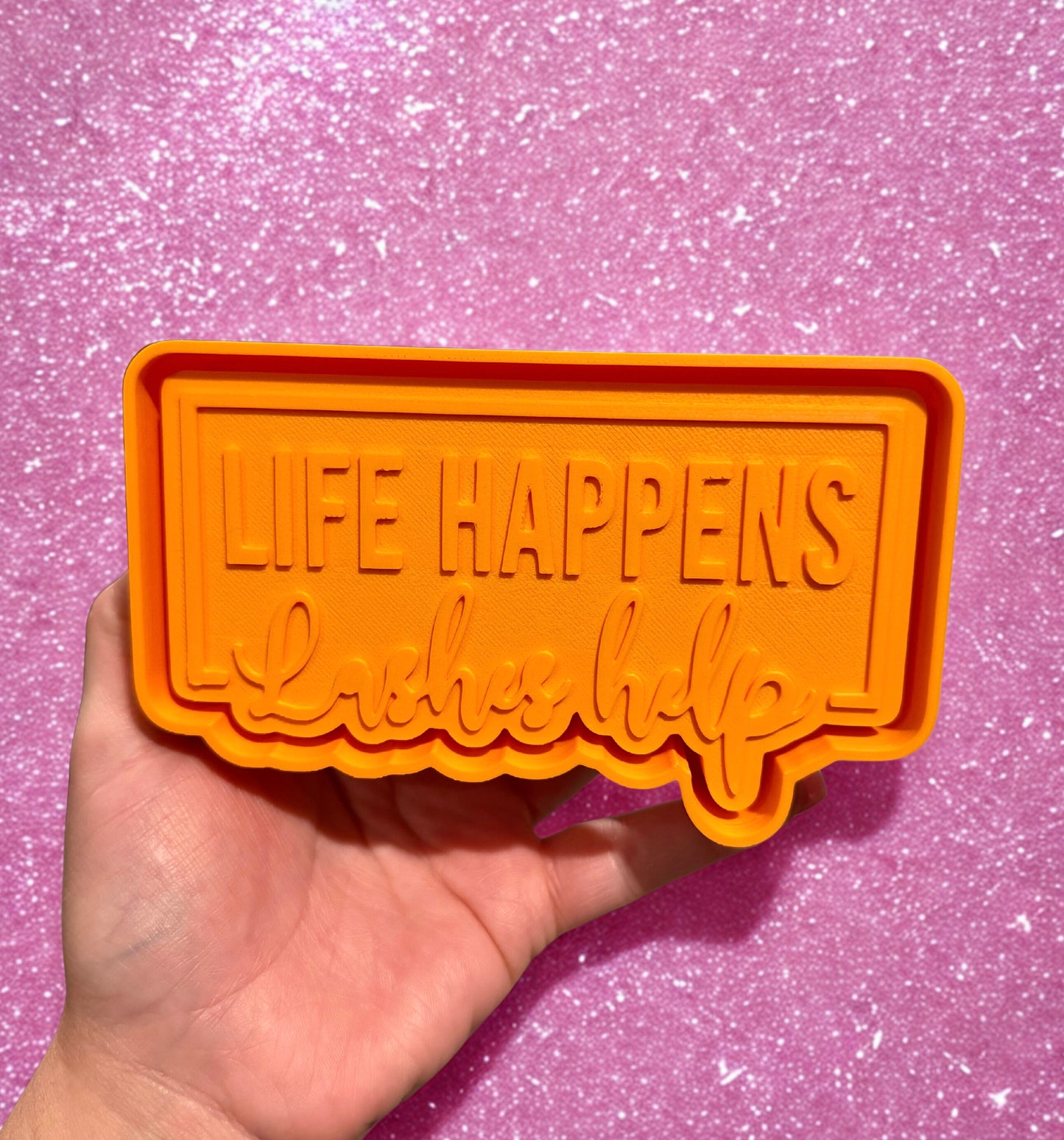 Life happens ,lashes help