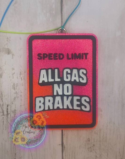 All gas, no brakes