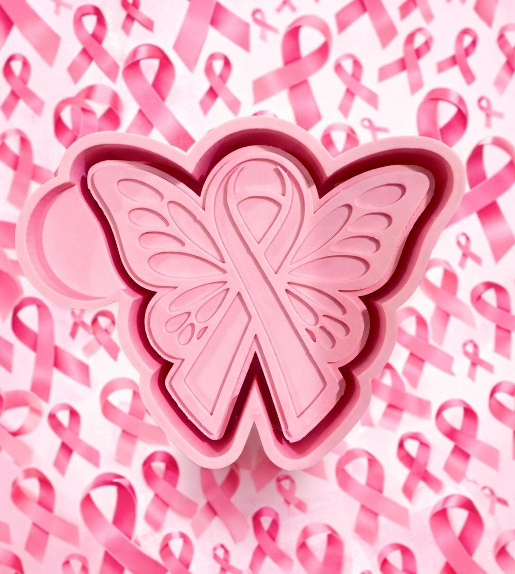 Cancer awareness butterfly ￼