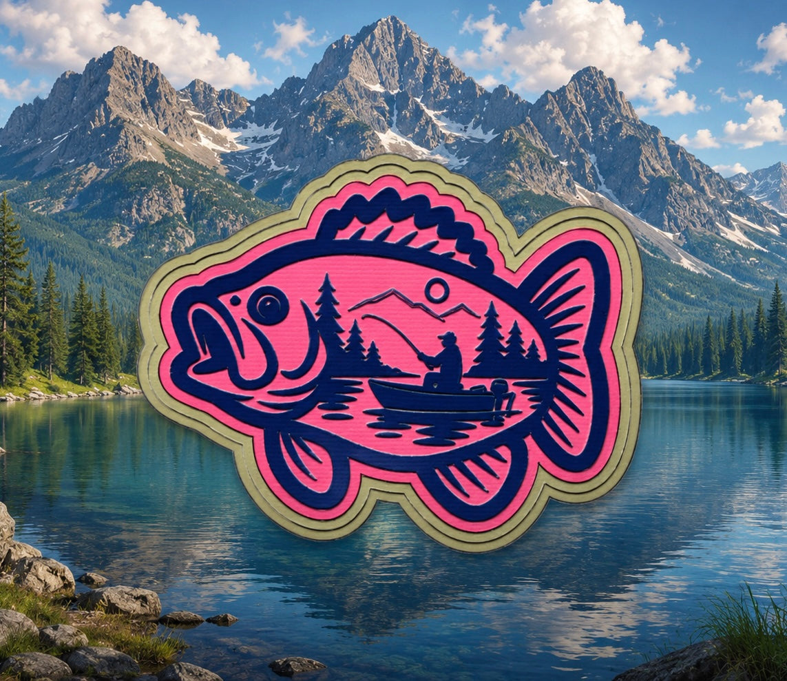 Bass fisherman