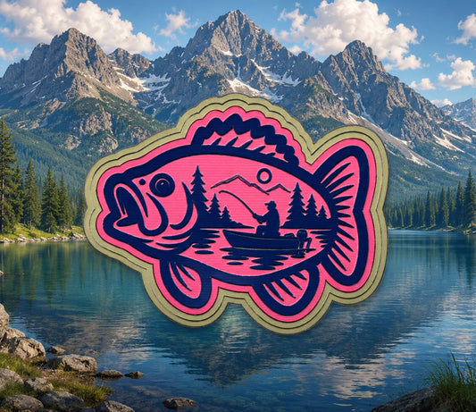 Bass fisherman