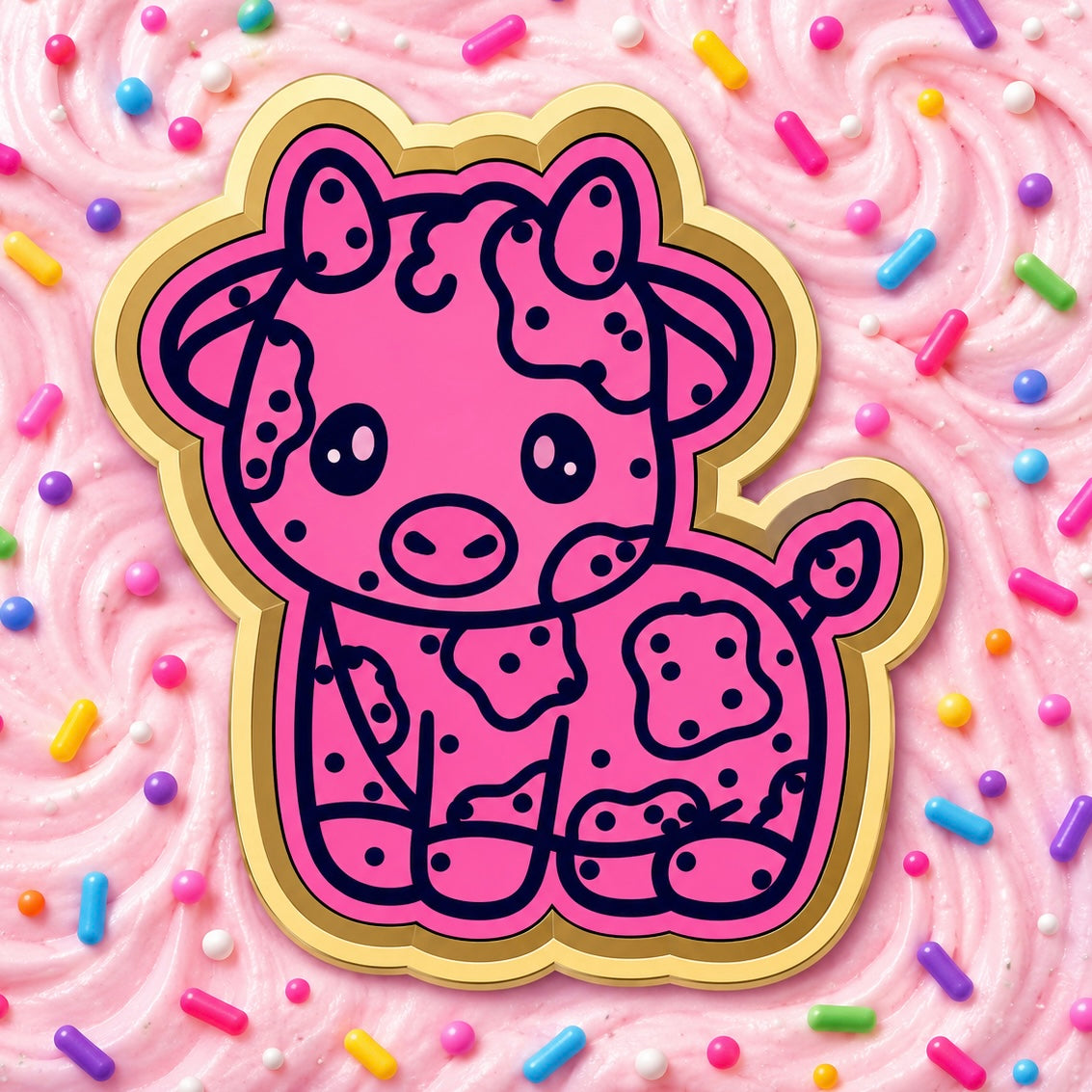 Animal cracker cow