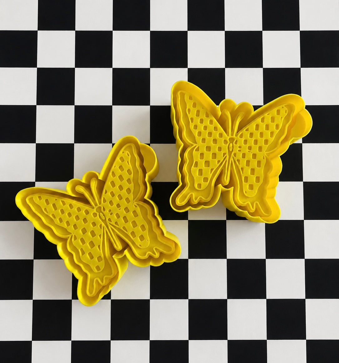 Checkered butterfly VENTS