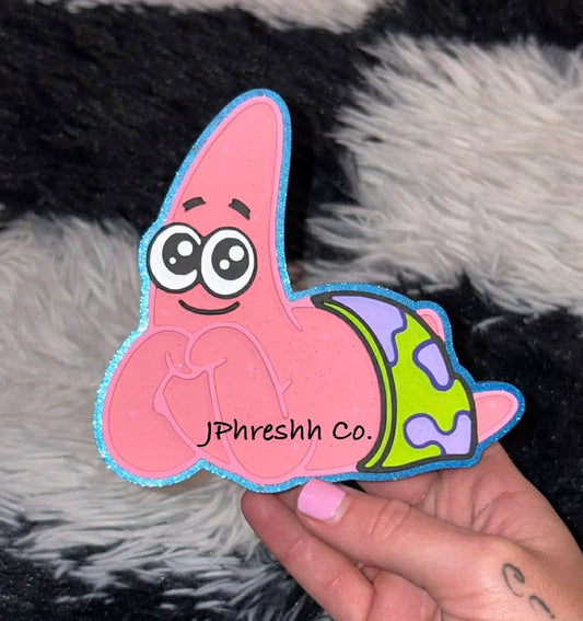 Adorable sea star character