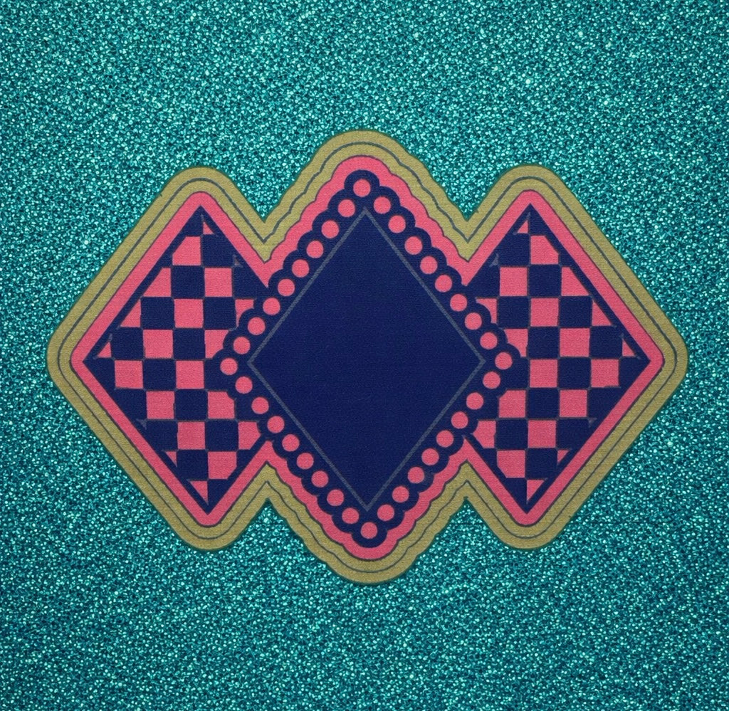 Triple diamond western