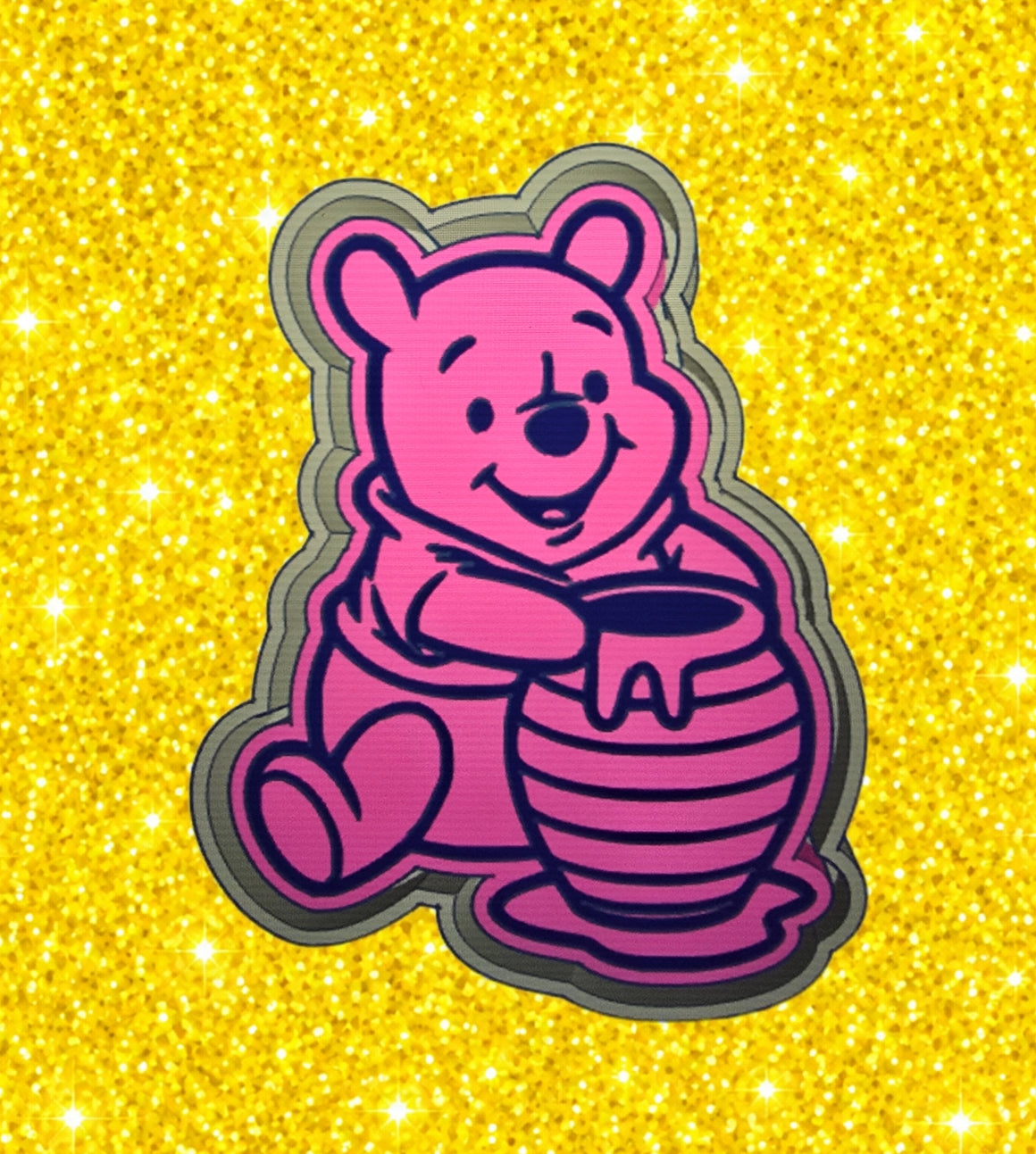 Bear with honey character