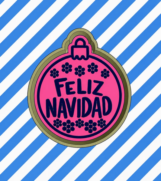 Feliz navidad ornament