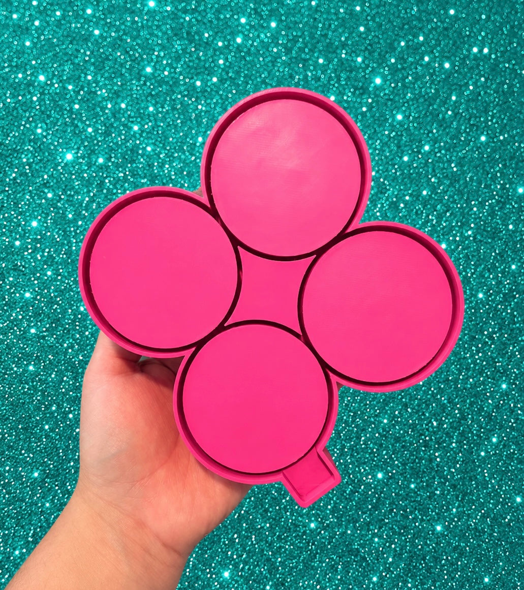 2.5 inch circle sample tray