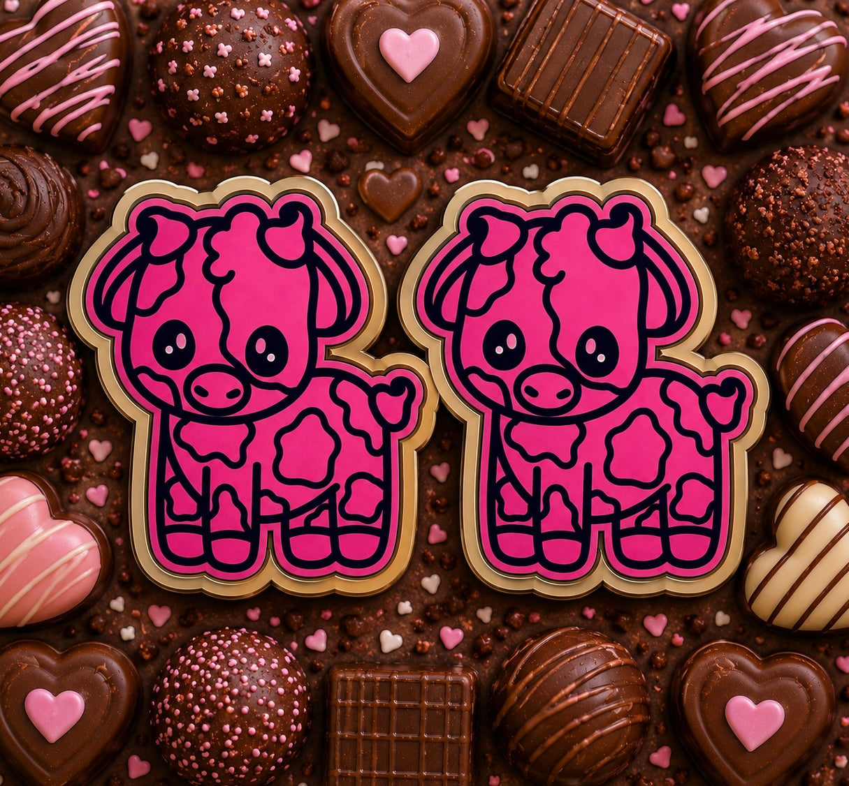 Chocolate cow VENTS