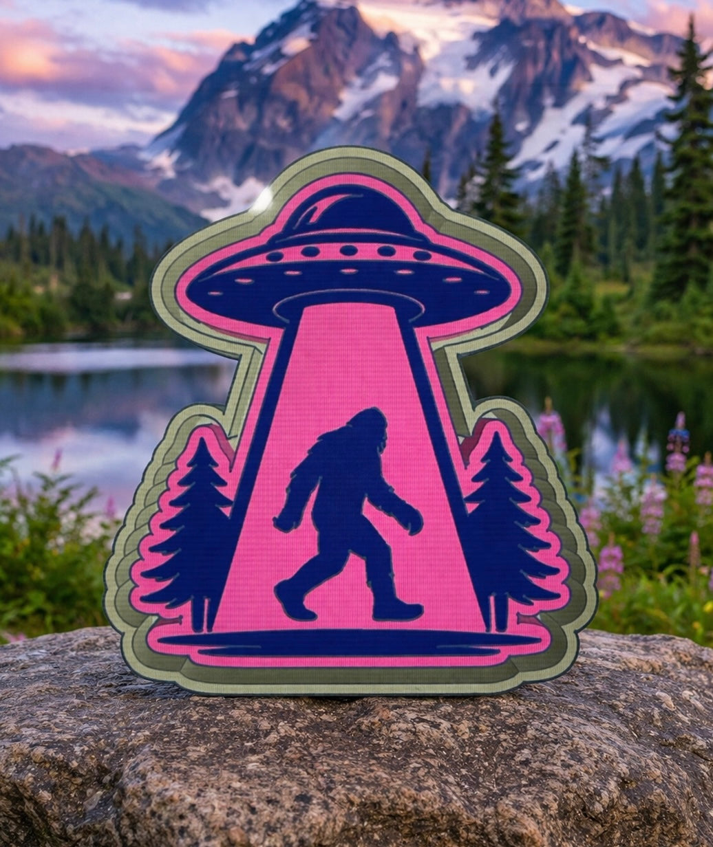 Bigfoot alien spaceship