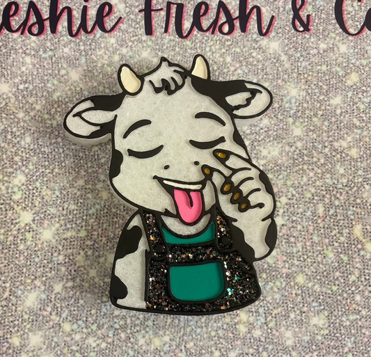 “ Clock it “cow