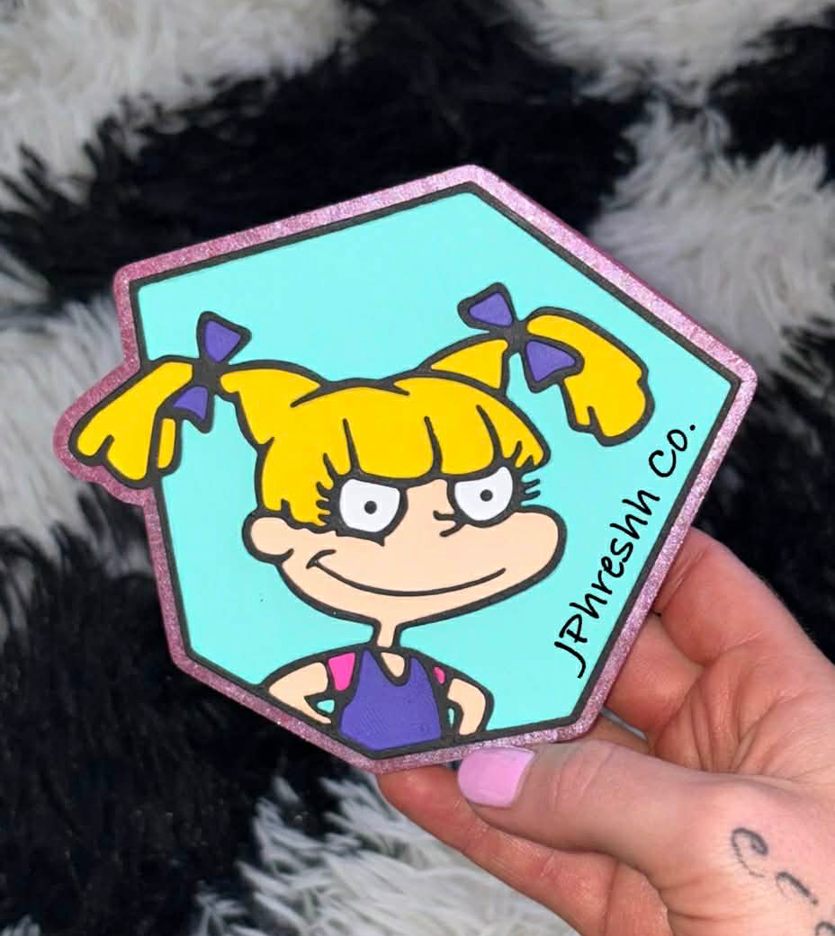 Angelica face frame character