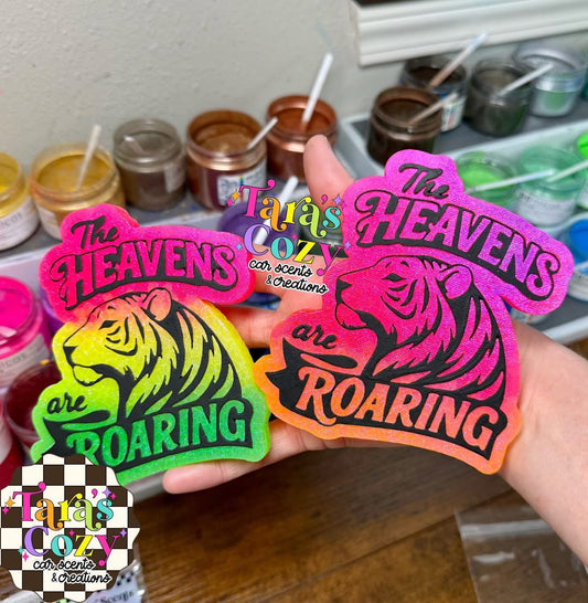 The heavens are roaring