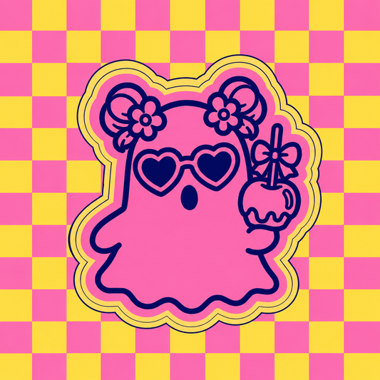Space buns candy apple ghost