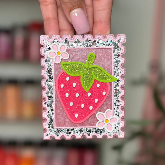 Strawberry stamp