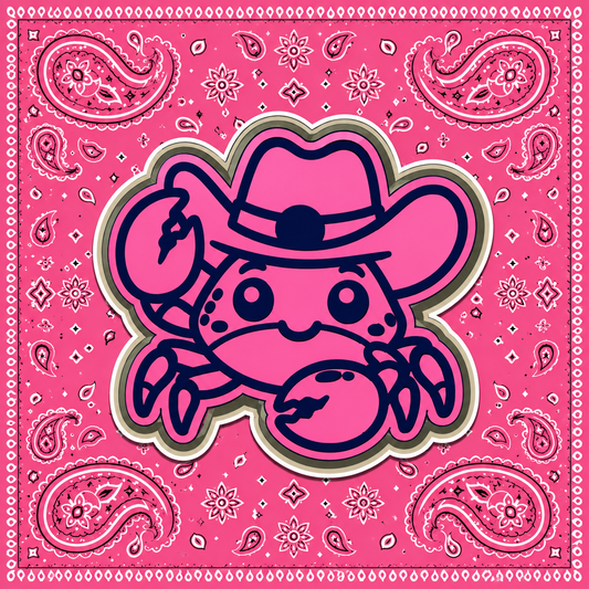 Cute Cowboy crab