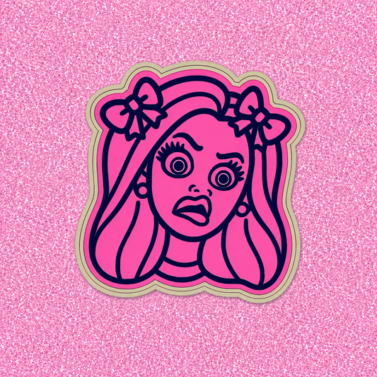 Doll reaction meme character ￼