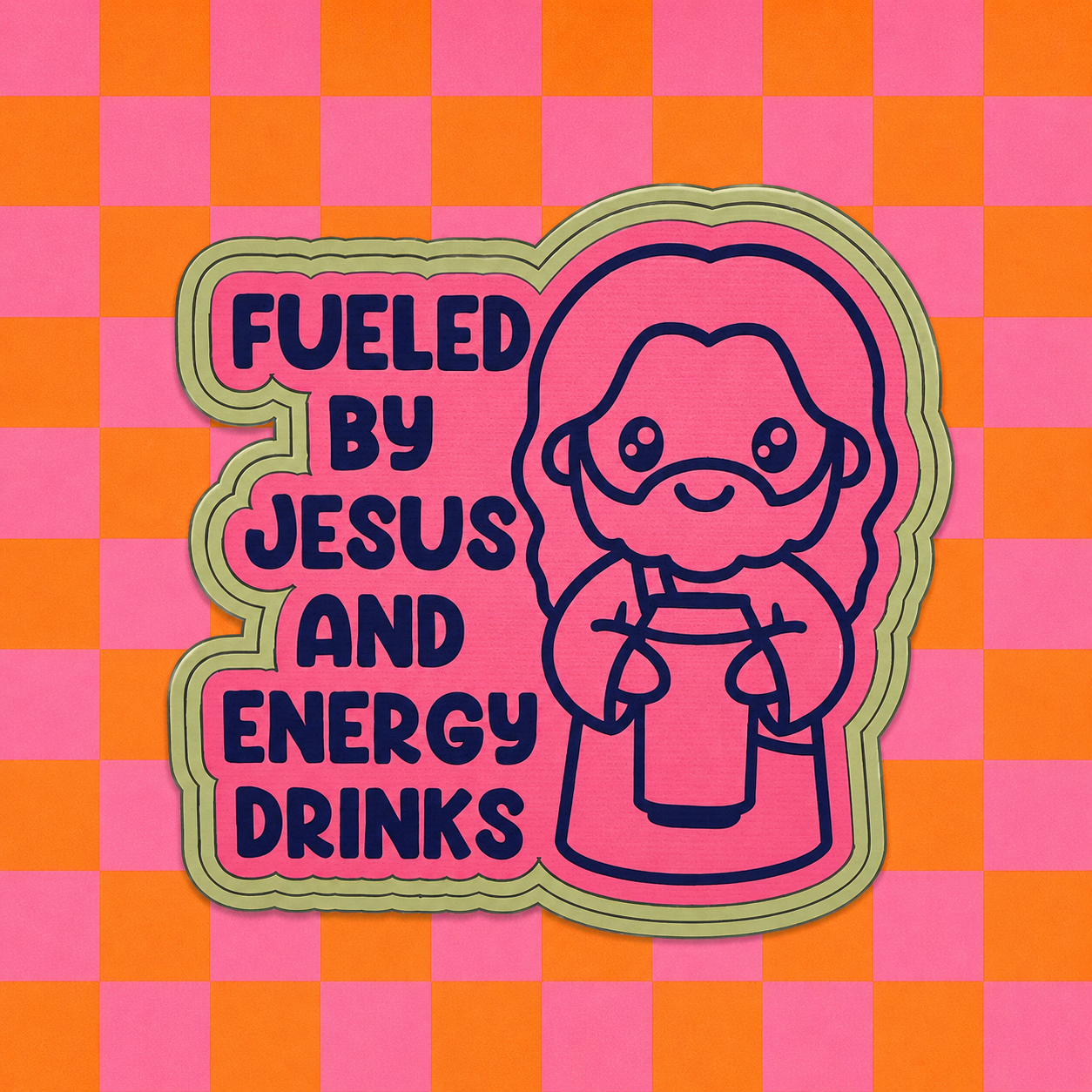 Fueled by Jesus and energy drinks ￼