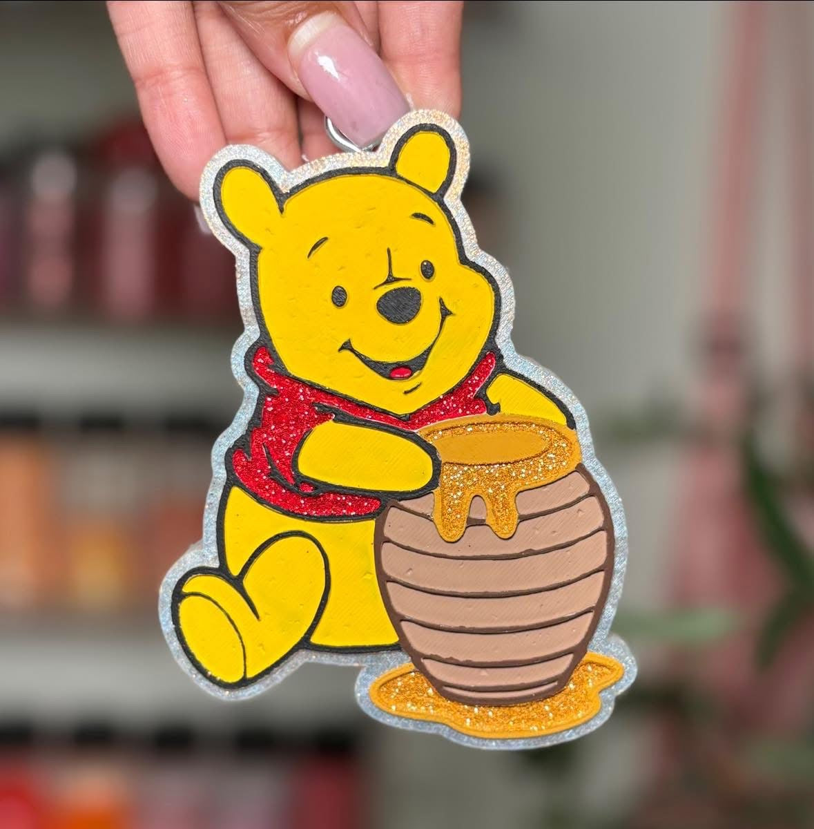 Bear with honey character