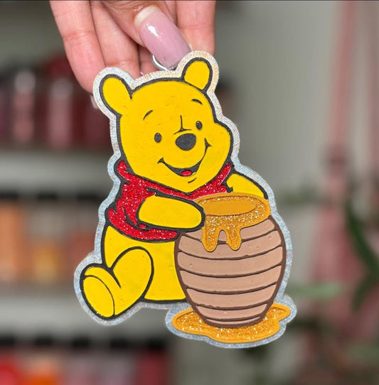 Bear with honey character