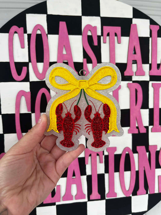 Crawfish cherry bow exclusive