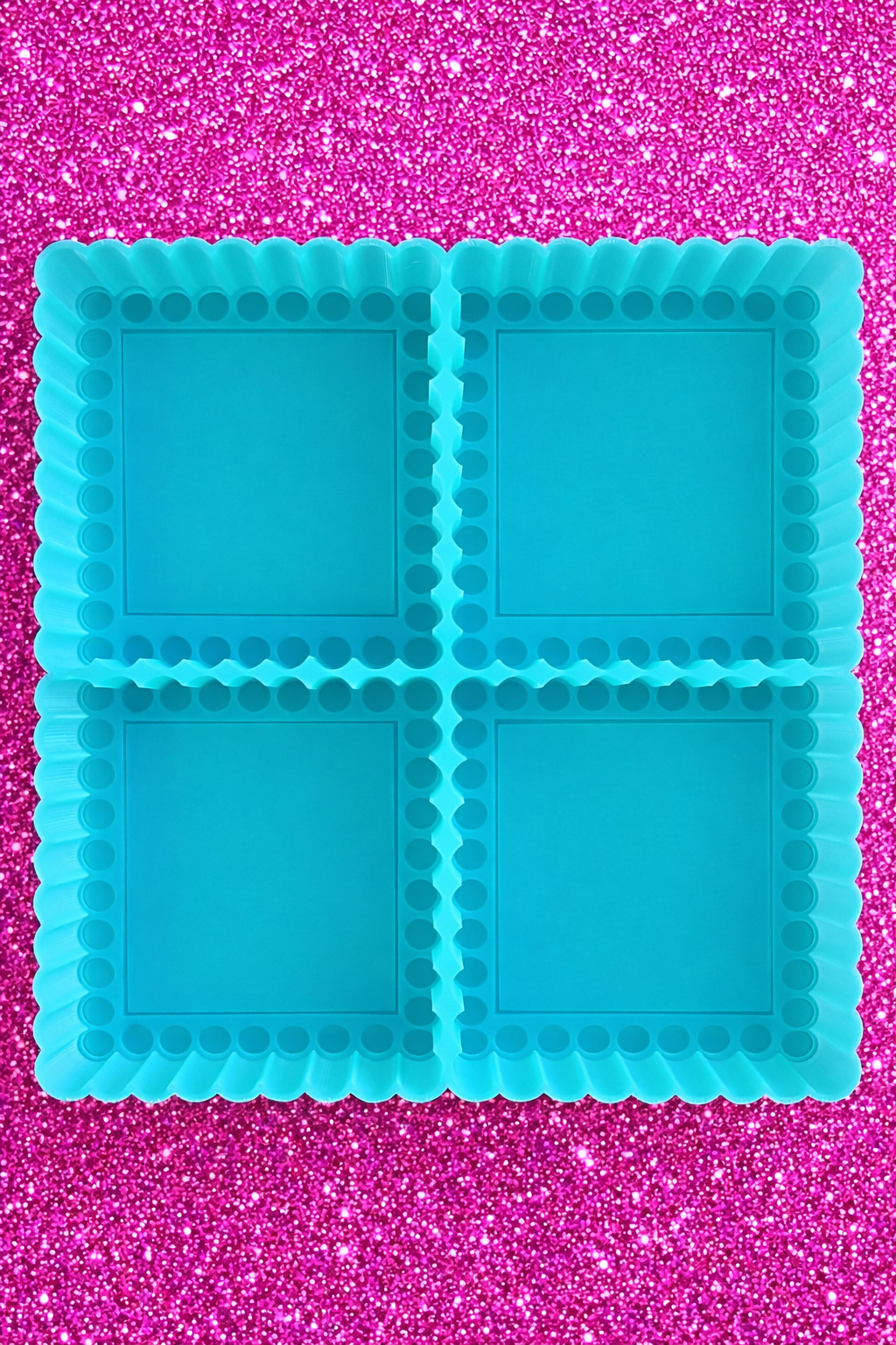 3 inch cardstock studded squares ￼